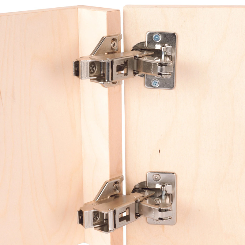 Clip Top Face Frame Hinge - Pair - Degree:170 Degree - Overlay:1/2" - 3/4" - Features:Standard